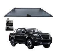 Copertura rigida retrattile for cassone, compatibile con Navara D40 2015-2022, con serranda avvolgibile in alluminio, copertura for cassone di pick-up, copertura posteriore pieghevole for cassone di c