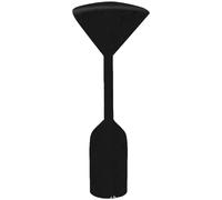 Copertura riscaldante impermeabile nera per patio resistente con borsa portaogge