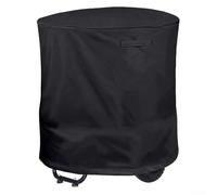 Copertura robusta per trituratore di legno, trituratore e trinciapolle elettrico senza lama, resistente a tutte le intemperie, per uso tutto l'anno (nero)