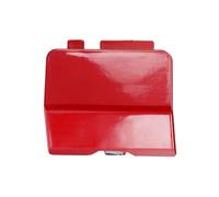 Copertura rossa per gancio di traino per paraurti posteriore, ricambio in plastica ABS lato destro, compatibile con Mazda 6 2013-2018