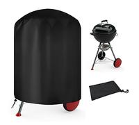 Copertura Rotonda Barbecue,Copertura Barbecue Impermeabile Telo Protettivo 210D Oxford,Impermeabile Telo Protettivo per BBQ Grill Antivento per Anti Pioggia Polvere Sole Neve Pioggia Feci di Uccelli