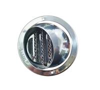 Copertura rotonda in acciaio inossidabile, Maglia sferica della griglia feritoia del comignolo dell'acciaio inossidabile 60-300mm(#150)