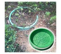 Copertura rotonda in plastica per fossa settica per giardini comunitari, parchi e prati, soluzione per fognature pozzi resistenti alle intemperie, facile installazione e vestibilità sicura