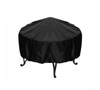 Copertura rotonda per barbecue 210D, resistente agli strappi e al vento, per un uso esterno affidabile (76 x 58 cm)