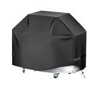 Copertura rotonda per barbecue all'aperto - Telone protettivo per barbecue, copertura anti-UV, impermeabile, copertura protettiva per barbecue con tasca e cordino, tela protettiva per barbecue