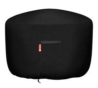Copertura rotonda per braciere a gas, resistente poliestere 600D con rivestimento in PVC, 100% resistente alle intemperie e impermeabile, adatta per braciere da 76,2 cm, 83,8 cm, 91,4 cm, 88,9 cm,