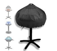 Copertura rotonda per griglia esterna, impermeabile, con manico Take Off, compatibile con George Foreman, compatibile con Severin PG 8541, compatibile con barbecue 22460 e 22460-56 BBQ