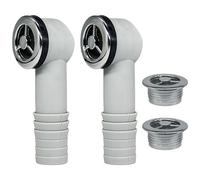 Copertura rotonda per lavello troppopieno foro di drenaggio raccordo per lavelli in ceramica Bacino duraturo foro di troppopieno scarico raccordo