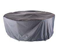 Copertura rotonda per mobili da giardino, 215, 320 cm di diametro, impermeabile e resistente ai raggi UV, dimensioni D: 285 cm, altezza: 90 cm, soluzione di protezione esterna
