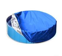 Copertura rotonda per piscina esterna per cortili, realizzata in tessuto Oxford, protegge la piscina dalla polvere per ridurre lo sforzo di pulizia, disponibile 82 x 30 cm, 122 x 30 cm, 160 x 30 cm