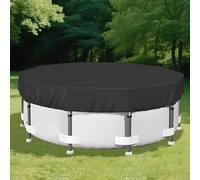 Copertura rotonda per piscina fuori terra, protegge dalle foglie con design resistente alle intemperie (94 L x 94 W)