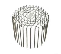 Copertura rotonda per scarico del tetto in acciaio inossidabile, per balconi e sistemi di drenaggio esterni, con grande spostamento per supportare il flusso d'acqua e prevenire l'intasamento (160 mm)