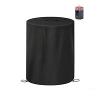 Copertura rotonda resistente alle intemperie del riscaldatore con l'orlo del cordone per il braciere Fireside360, panno di Oxford del poliestere 600D con cuciture rinforzate