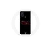 Copertura - Samsung - Galaxy A21s - Flessibile - Nero - Stranger Things Buon Natale