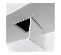 Copertura scatola fusibili, Pannello di accesso for cartongesso con serratura in alluminio bianco, diverse dimensioni(200x150mm/8x6in)