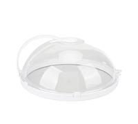 Copertura schizzinò a microonde grande coperchio a prova di olio per il forno a microonde riscaldamento riutilizzabile cover materiale per PC durevole da 26 cm di diametro facile