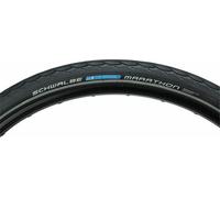 Copertura Schwalbe Marathon 650B X 44 Filo Nero Con Fianco Riflettente