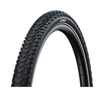 Copertura Schwalbe Marathon Mondial - 700 X 47 Clincher Wire Nera/Riflettente