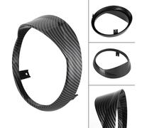 Copertura Scudo Protezione Faro Griglia Carbonio Per Vespa Primavera 125 150 T9