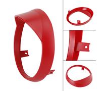 Copertura Scudo Protezione Faro Griglia Rosso Per Vespa Primavera 125 150 S1 H7