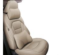 Copertura Sede Automobile Per Nissan Per Qashqai J10 J11 Per I Calci Per X Trail T31 T32 Per Teana J32 Per Tiida Per Versa Per Navara D40 Set Completo In Pelle Protezione Sedile(Beige,Deluxe)