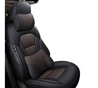 Copertura Sede Automobile Per Nissan Per Qashqai J10 J11 Per I Calci Per X Trail T31 T32 Per Teana J32 Per Tiida Per Versa Per Navara D40 Set Completo In Pelle Fodere Copri Sedili(Black+Coffee,Deluxe)