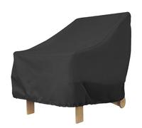 Copertura Sedie Adirondack 91x85x80cm Tessuto Oxford 210D Copertura Sedie Giardino Impermeabile per Sedia Adirondack Nero Antipolvere Resistente ai Raggi UV Copertura Poltrona da Giardino (1 PCS)