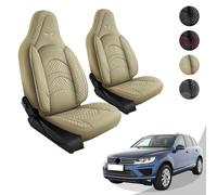 Copertura Sedile Per Auto Compatibile VW TOUAREG In Beige Pilot 3.3