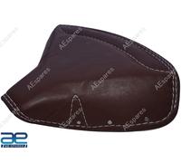 Copertura Sedile Solo Anteriore In Pelle Marrone Lycett Per Ariel Triumph BSA