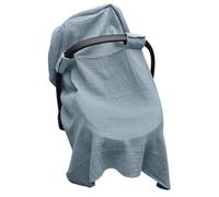Copertura Seggiolino Auto Neonato - Capottina Multiuso e Coperta per Allattamento | Lavabili per Viaggi Vacanze Uscite Famigliari | Parasole Traspirante Elastico, Privacy Mamma