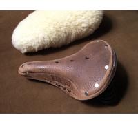 Copertura Sella Bicicletta, Coprisedile per Il Brooks Flyer - Vero Agnello