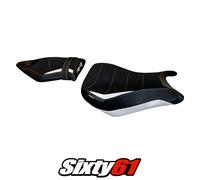 Copertura Sella BMW S1000RR 2015 2016 2017 2018 Tappezzeria Comfort Bianca Nera