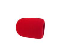 Copertura Senza Fili Del Microfono Palmare Antisaliva A Prova Di Vento Colorata E Copertura Lavabile In Schiuma Spugnosa Per Mic Senza Fili Per Jbl Partybox Encore2 E Mic Senza Encore (rosso)