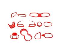 copertura sfiato aria Compatibile Con Jeep Per Renegade 2016-2022 Decorazione Interna Per Auto Kit Di Finiture Copertura Per Presa D'aria Centrale Volante Portabicchieri Trim(2)