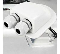 Copertura sigillante per ingresso cavi in ABS per tetti di pannelli solari per roulotte e barche, fornisce protezione UV, resistenza al calore e isolamento ad alta frequenza per moduli fotovoltaici