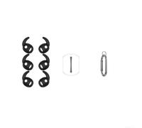 Copertura Silicone Antigraffio per Samsung Buds3 FE Neri(Black) | Colore nero elegante, antigraffio completa, all'usura, per facile pulizia