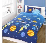 Copertura Singola Blu Per Duvet E Fodera Per Cuscino - Set Letto Per Ragazzi