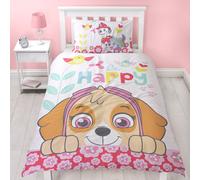 Paw Patrol Singolo Copripiumino Luminoso Nuovo Ragazze 2 IN 1