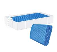 Copertura solare per piscina, 300 x 200 x 1 cm, per piscine fuori terra, copertura termica per piscina, libera il taglio della coperta solare, telone per il riscaldamento 'acqua e protegge la tua
