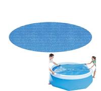 Copertura Solare per Piscina - Copertura Termica Piscina | Coperta Termica Pieghevole per Riscaldare Acqua Piscina Esterna All'Aperto