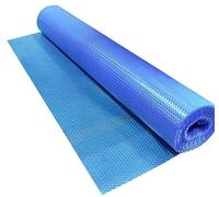 Copertura solare per piscina da 4 x 5 m e 4 x 8 m, resistente, per vasca idromassaggio, spa, coperta termica galleggiante, utilizza il sole per riscaldare la piscina | Lato a bolle verso il basso (2