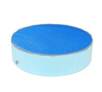 Copertura solare per piscina interrata, 1 rotonda per trattenere il calore, copertura isolante, per cortile, giardino, cortile, patio, giochi, campeggio, comunità estiva, proprietari di case