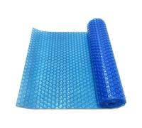 Copertura solare per piscina interrata, resistente ai raggi UV, coperta termica rettangolare rotonda per piscine gonfiabili, piscine interrate e terrene, con lato a bolle verso il basso