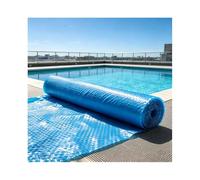 Copertura solare per piscina isolamento a bolle per il risparmio energetico, riduzione dei costi di manutenzione, resistenti al vento e alla pioggia, facili da riporre