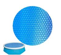 Copertura Solare per Piscina, Telone A Bolle Solare Rotondo per Piscine, Pellicola Di Isolamento Termico per Piscine, Protezione Piscina in PE per Fuori Terra Scavata, Sepolta O Fuori Pavimento Telone