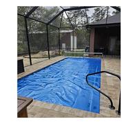 Copertura solare per piscine - Copertura rotonda per ridurre i tempi di pulizia e costi di manutenzione, si adatta alla maggior parte delle piscine standard