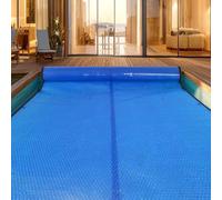 Copertura Solare Piscina Coperture Per Piscine A Bolle Per Piscine Interrate Rettangolari, Coperta Solare Che Trattiene Il Calore Per Piscine Fuori Terra 12 10 9 8 7 6 5 4 3 2 M(16x16ft/4.9x4.9m)