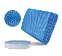 Copertura solare, riutilizzabile, resistente, rotonda, per il riscaldamento di piscine a terra, per giardino, cortile, terrazza, prato, fattoria, spa, piscina, inverno e