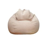 Copertura solo per pouf | Comodo rivestimento per pouf senza riempitivo | Piccola copertura per divano, lavabile in lavatrice, rimovibile, resistente, leggero, per il soggiorno