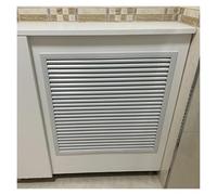 Copertura sotto-Cabina, Adatta per la Ventilazione a soffitto e a Parete, Slish Air Vent è Facile da installare e Il Suo Design Metallico aggiunge Un Tocco di Arredamento alla casa.